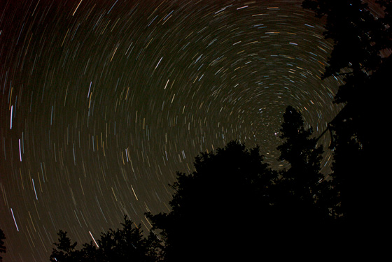 Time Lapse Photo of the Stars